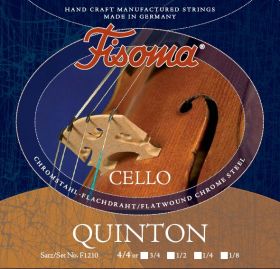 4/4 Cello String Set by Lenzer Quinton - F1210