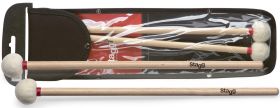 Timpani Mallets Hard with Maple Handle and 35mm Head by Stagg SMTIM F35  
