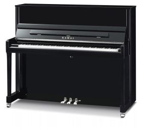Kawai K300SL Polished Ebony with Silver Fiitngs