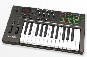8 Pack of Nektar 25 Note Controller Keyboards with Full Size Keys - LX25+