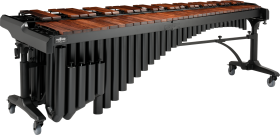 Majestic 5.0 Octave Concert Black Series Marimba with Rosewood Notebars- M650HB