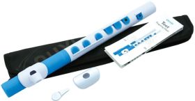 Nuvo TooT Outfit White with Blue Trim - N430TWBL